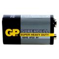 Батарейка GP 6F22, 9V, солевая, блистер 1шт, (1604S-B) Supercell, цена за упаковку