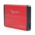 Карман для HDD 2.5": Gembird EE2-U3S-2-R SATA2.5" -> USB 3.0, Красный