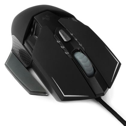 Мышь Гарнизон GM-750G игровая, оптическая, проводная, USB, черный (GM-750G)