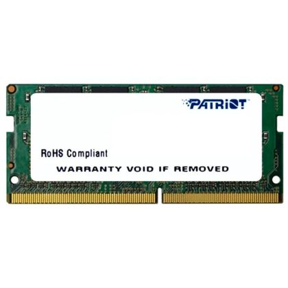 Модуль памяти SO-DIMM DDR4-2400МГц 4Гб  Patriot Memory CL17 1.2 В (PSD44G240081S)