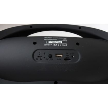 Акустическая система Sven PS-420 2.0 12W, mini Jack 3.5 мм + USB + Bluetooth + microSD, черный (SV-015220)