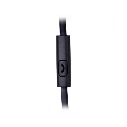 Наушники-вкладыши вакуумные Sven E-210M с микрофоном, mini jack 3.5 mm, черный (SV-015732)