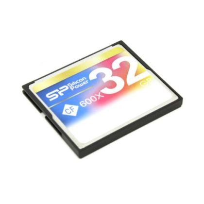 Карта памяти 32Gb SiliconPower Compact Flash 600x Professional (SP032GBCFC600V10)