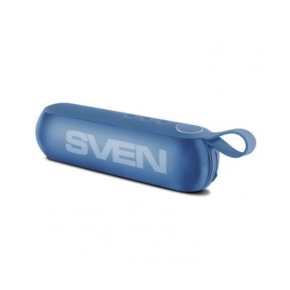 Акустическая система Sven 2.0 PS-75 6W, mini Jack 3.5 мм + USB + Bluetooth + SD + FM, синий (SV-018085)