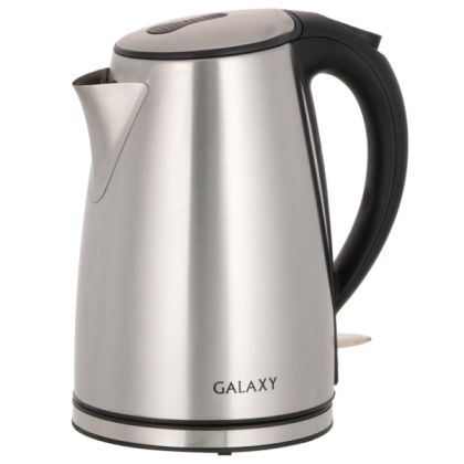 Чайник электрический GALAXY GL 0308 1.8 л, 2200 Вт, серебристый (корпус - сталь)