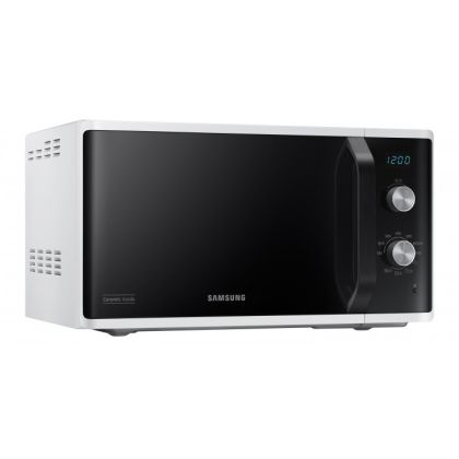 Микроволновая печь с грилем Samsung MG23K3614AW белый (23 л, 800 Вт, управление - механическое)