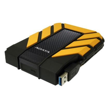 Внешний жесткий диск HDD 2.5" 1Tb AData HD710Pro USB 3.1 Черный с желтым (AHD710P-1TU31-CYL)