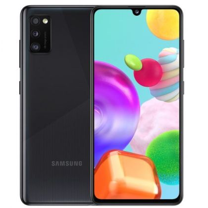 Смартфон Samsung SM-A415F Galaxy A41 4Гб/ 64Гб Черный 6,1" SUPER AMOLED (2400x1080)/ 48+8+5 Мп+25 Мп 2sim 3500 мАч