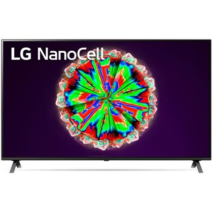 Телевизор 65" LG 65NANO806NA Smart TV, Ultra HD, тюнер DVB-T/ T2/ C/ S/ S2, HDMI х4, USB х2, мощность звука: 2х10 Вт,  чёрный