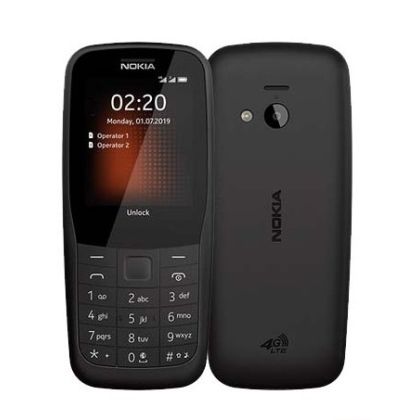 Мобильный телефон Nokia 220 DS Черный