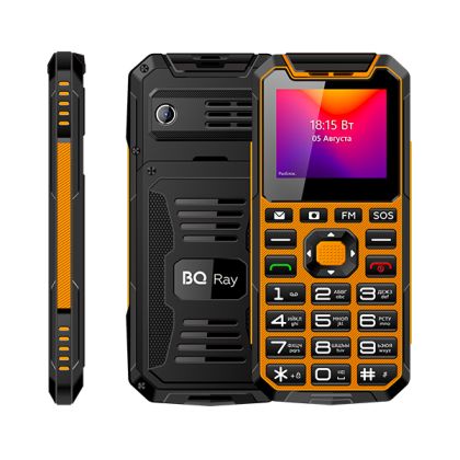 Мобильный телефон BQ Ray 2004 Оранжевый с черным
