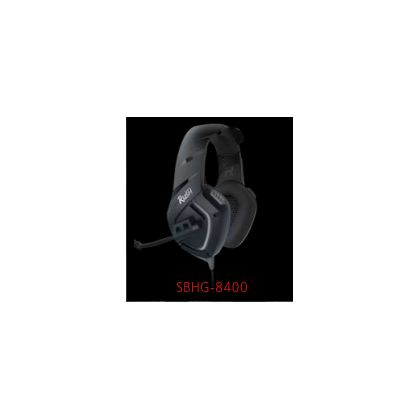 Наушники полноразмерные Smartbuy RUSH SKYTHE с микрофоном, игровые, mini jack 3.5 mm,  черный (SBHG-8400)