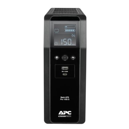 ИБП APC Back UPS Pro BR Sinewave 1600 ВА/ 960 Вт, 8*IEC 320 C13 (компьютерный), AVR, USB, RJ45/ RJ11