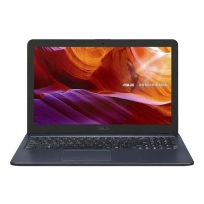 Ноутбук Asus 15,6"/ Intel Pentium N5030 (1.1GHz до 2.7GHz)/ 4Гб/ SSD 256Гб/ Intel UHD Graphics 605 (1366x768) IPS/ No ODD/ Linux/ Черный A543MA-GQ1228 (90NB