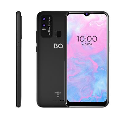 Смартфон BQ 6630L Magic 3Gb/ 3Gb РСТ Черный 6,53" (1600x720)/ 12+0,3 Мп+8 Мп 4920 мАч