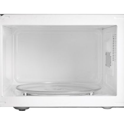 Микроволновая печь соло BBK 23MWS-827T/ W белый (800 Вт, объем - 23 л, управление: электронное)