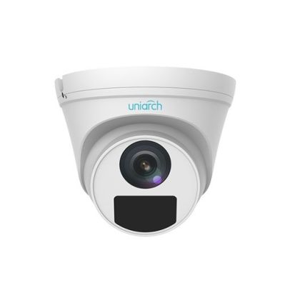 Видеокамера IP 2 Mp купольная 2.8 мм Uniarch UH-IPC-T112-PF28: уличная, ИК:30 м