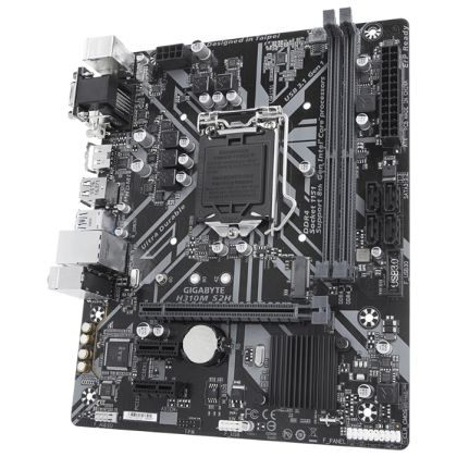 Материнская плата Gigabyte LGA1151 v2: H310M S2H [H310, 2*DDR4, 1*PCIEx16, 2*PCIEx1, 4*Sata3, 1*M.2, 4 порта*USB3, D-Sub, DVI, HDMI, microATX]