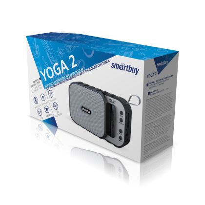 Акустическая система Smartbuy 1.0 YOGA 2 5W, Bluetooth + FM, черный (SBS-5040)