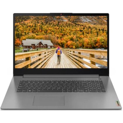 Ноутбук Lenovo 17,3"/ Intel i3-1115G4 (3.0 GHz)/ 8Гб/ SSD 512Гб/ Intel UHD Graphics (1600x900) TN/ No ODD/ Windows 10/ Серый  17ITL6 (82H90091RU)