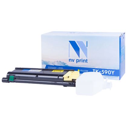 Картридж Kyocera TK-590 Yellow NV Print 5000стр. (FS-C2026MFP/ C2126MFP/ C2526MFP/ C2626MFP/ C5250DN)