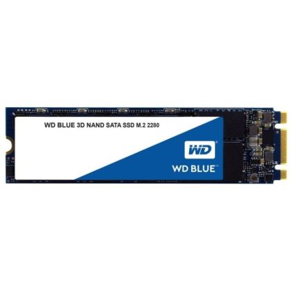 Твердотельный накопитель SSD 2280 M.2: 1000 ГБ WD Western Digital WD BLUE 3D NAND SATA SSD 1 TB TLC [Скорость чтения/ записи: 560 МБ/ с/ 525 МБ/ с] WDS100