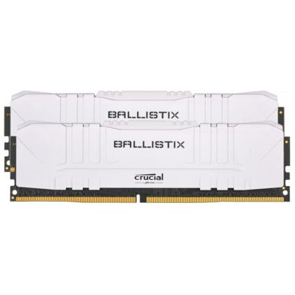 Модуль памяти DDR4-2666МГц 16Гб Crucial Ballistix White комплект 2*8Гб 1.2 В (BL2K8G26C16U4W)