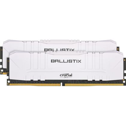 Модуль памяти DDR4-2666МГц 32Гб Crucial Ballistix White комплект 2*16Гб 1.35 В (BL2K16G26C16U4W)