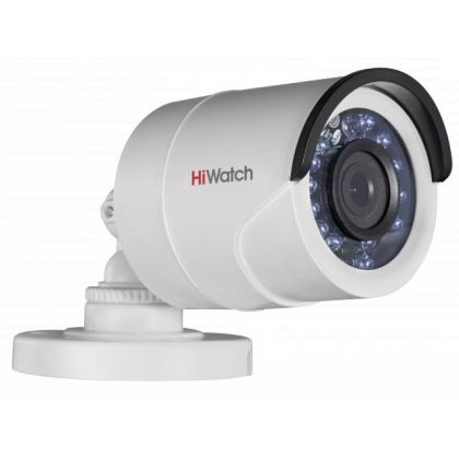 Видеокамера HD-TVI 2 Mp цилиндрическая 3.6 мм HiWatch DS-T200P (3.6 mm): уличная, ИК:20 м