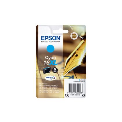 Картридж Epson C13T16324012 XL Cyan 450стр. (WF-2010)