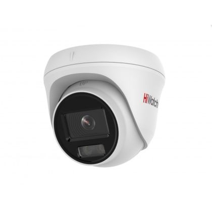 Видеокамера IP 2 Mp уличная HiWatch купольная, f: 2.8 мм, 1920*1080, ИК: LED 30 м (DS-I253L (2.8 mm))