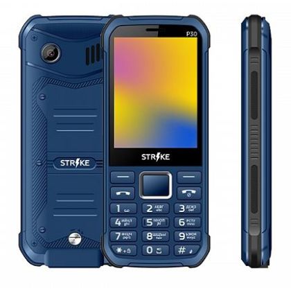 Мобильный телефон Strike P30 РСТ 2,8" 32Mb/ 32Mb Синий