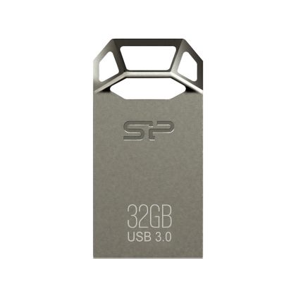 Флеш-накопитель SiliconPower 32Gb USB3.0 Jewel J50 Серебристый (SP032GBUF3J50V1T)