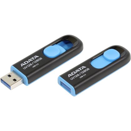 Флеш-накопитель AData 128Gb USB3.0 UV128 Черный (AUV128-128G-RBE)