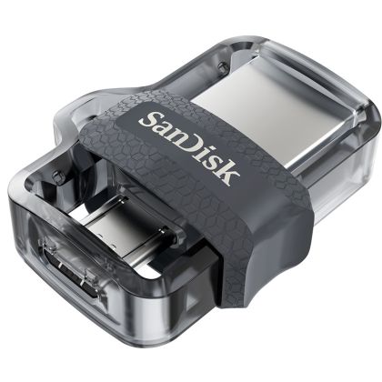 Флеш-накопитель Sandisk 64Gb USB3.0 Ultra Dual Серый (SDDD3-064G-G46GW)