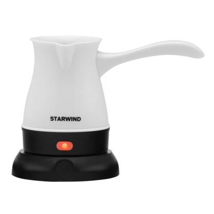 Кофеварка Starwind STP3060 черный/ белый (600 Вт, молотый, 300 мл)