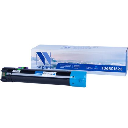 Картридж Xerox 106R01523 Cyan NV Print 12000стр. (Phaser 6700)