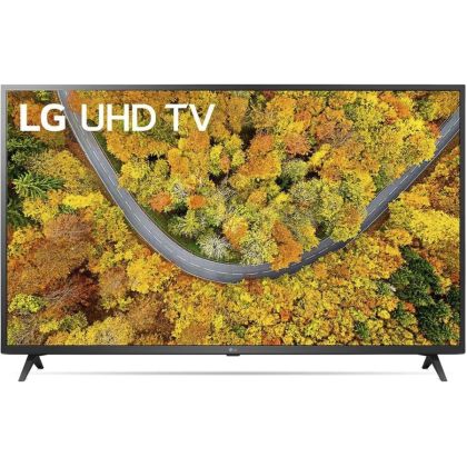 Телевизор 50" LG 50UP76006LC Smart TV, 4K Ultra HD, 50 Гц, тюнер DVB-T/ T2/ C/ S/ S2, HDMI х2, USB х1, мощность звука: 2х10 Вт,  чёрный