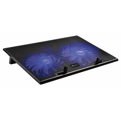 Подставка для ноутбука Digma D-NCP170-2 До 17", Вентилятор 2x150мм, Черный (D-NCP170-2)