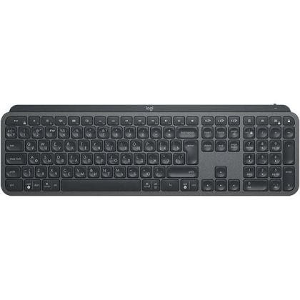Клавиатура Logitech MX Keys, беспроводная, классическая, Bluetooth, черный (920-009417)