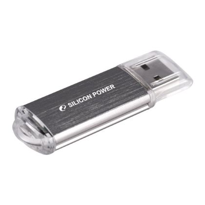 Купить Флеш-накопитель SiliconPower 32Gb USB2.0 Ultima II Серебристый (SP032GBUF2M01V1S) в Симферополе, Севастополе, Крыму