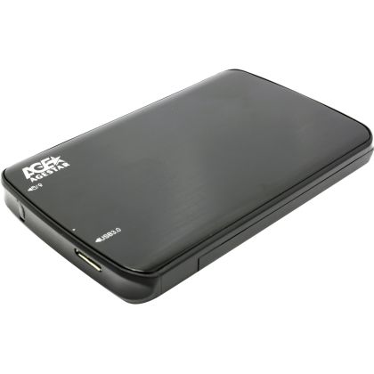 Карман для HDD 2.5": AgeStar 3UB2A12 SATA2.5" -> USB 3.0 ext Black