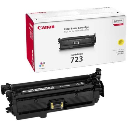 Картридж Canon 723 (yellow) [для Canon i-Sensys LBP7750CDN] (2641B002)