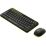 Комплект (клавиатура + мышь) Logitech Combo MK240 Nano, USB, черный/ желтый (920-008213)