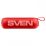Акустическая система Sven 2.0 PS-75 6W, mini Jack 3.5 мм + USB + Bluetooth + SD + FM, красный (SV-018078)