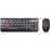 Комплект (клавиатура +мышь) A4Tech Bloody Q1100 проводной, игровой, USB, черный  (Q100+S2)